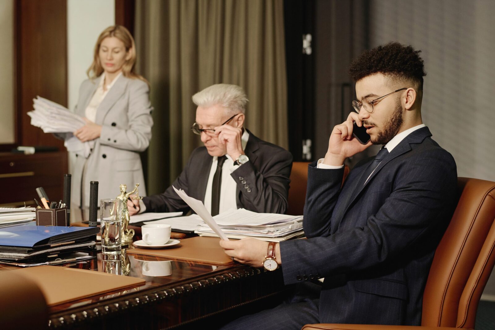 A group of solicitors looking at Wills Demystified