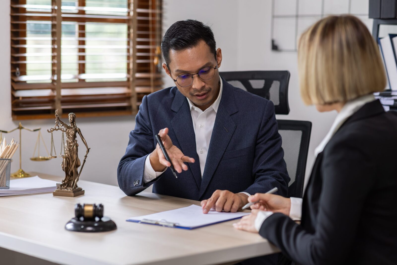 A solicitor explaining why his client should tag along as an investor