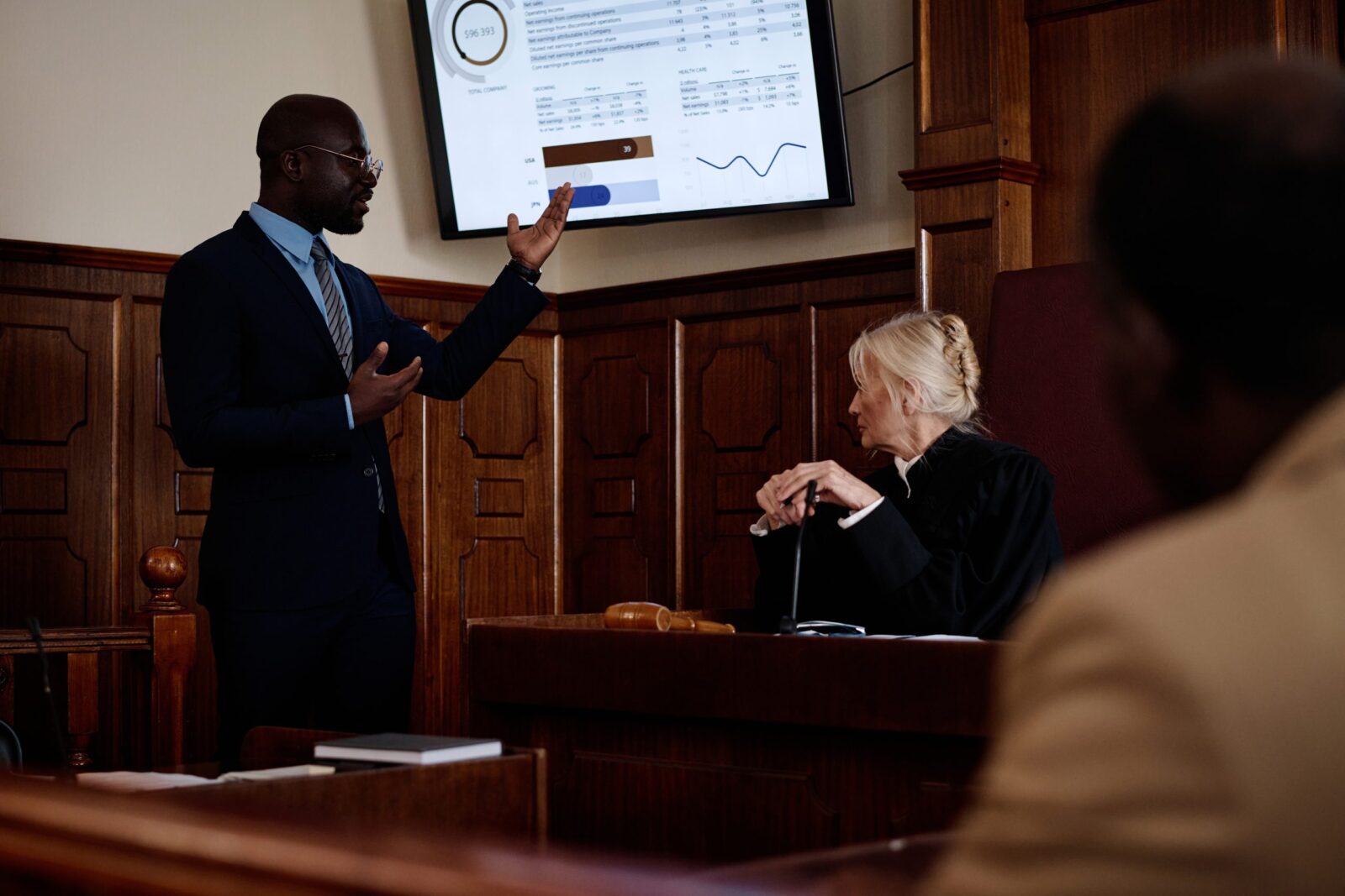 Room of solicitors discussing the legal services Hertford