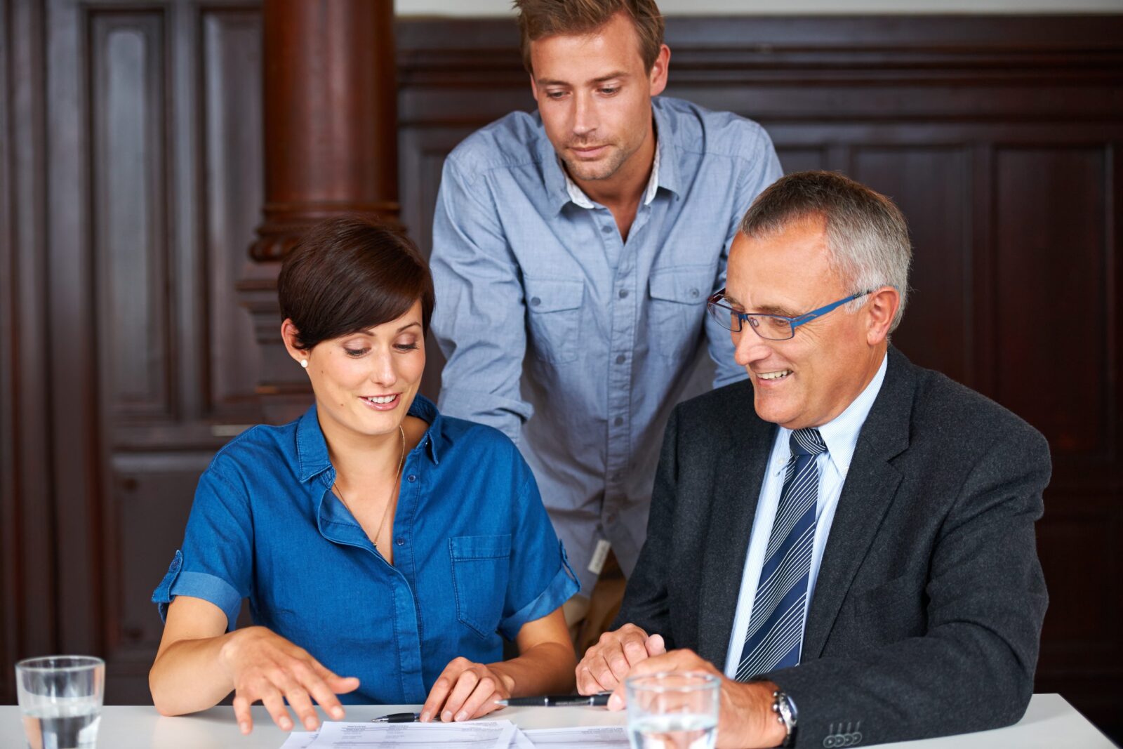 Three solicitors explaining crypto assets and a divorce settlement