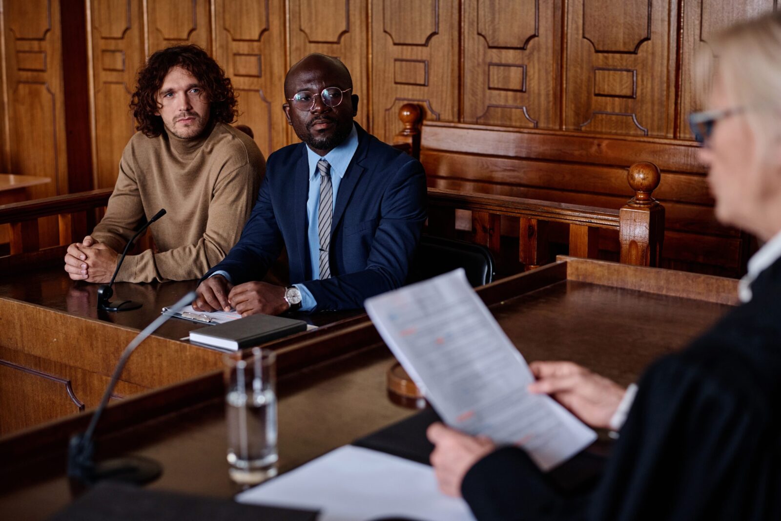 A solicitor explaining Stamp Duty to their clients